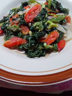Foto resep Oseng Daun Singkong