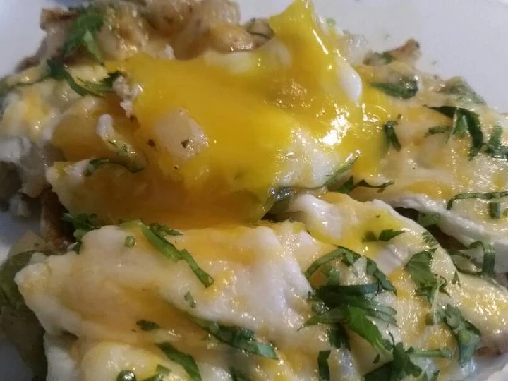 How To Make Wajan Kentang dengan Telur Panggang which Delicious