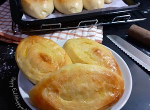 Foto resep Mini Somun Bread (Turkish Baguette) tanpa Mixer