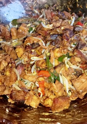 Foto resep Oseng tongkol tempe with tauge