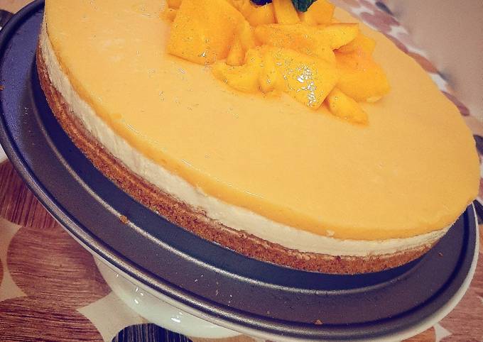 Mango cheesecake