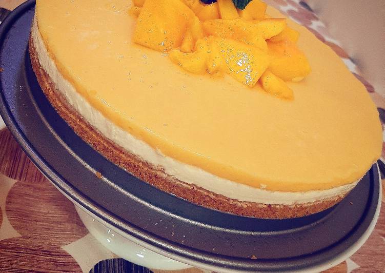 Step-by-Step Guide to Prepare Favorite Mango cheesecake