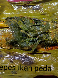 Foto resep Pepes ikan asin peda