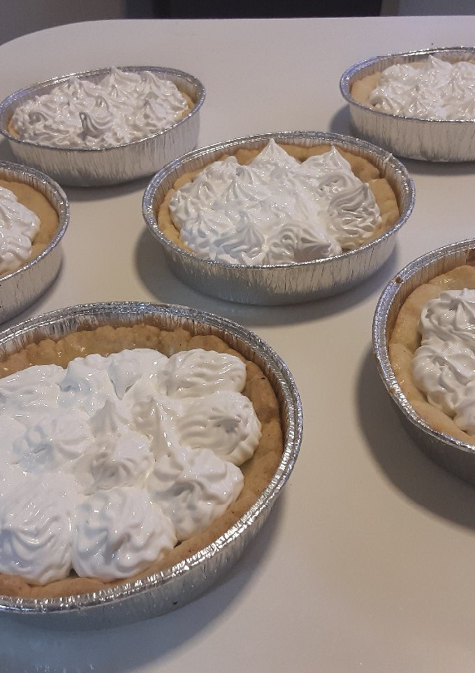 Una foto de Lemon pie