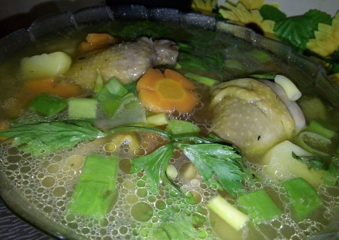 Sop ayam klaten ala pak min