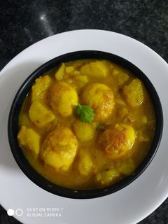 ডিমের কারি(dimer curry recipe in Bengali) রেসিপির প্রধান ছবি