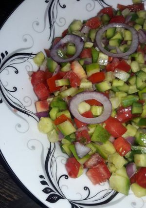 عکسی از دستور سالاد شیرازی