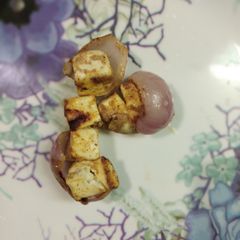 A picture of Paneer lazabab kabab.