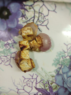 A picture of Paneer lazabab kabab.
