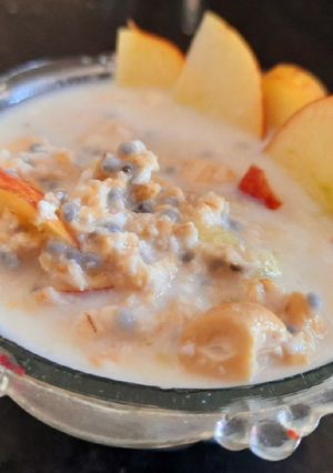 A picture of Overnight oats.