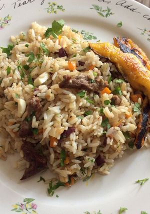 Una foto de Arroz limeño