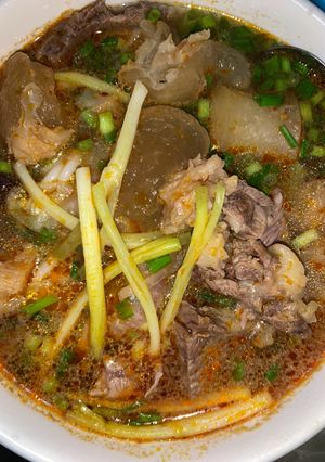 Hình của món Bún Bò.