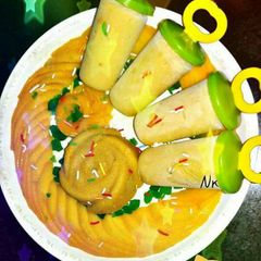 A picture of Mango Kulfi.