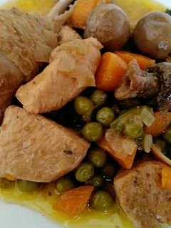 Una foto de Pollo al oloroso