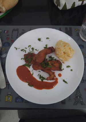 Una foto de Pollito picante