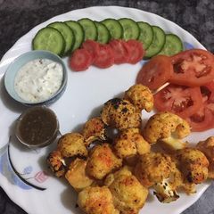 A picture of Goobi tikka.