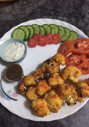 A picture of Goobi tikka.
