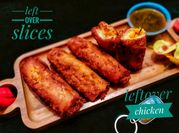 A picture of bread chicken roll
