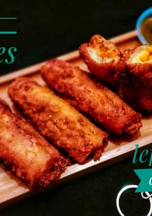 A picture of Spring rolls.