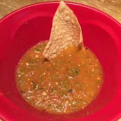 A picture of Tomatillo salsa.