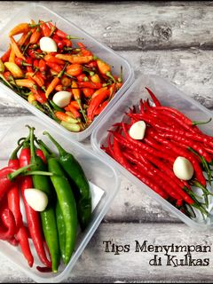 Foto resep Tips Menyimpan Cabai di Kulkas