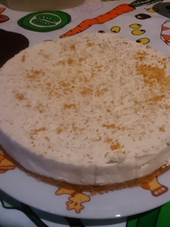 Una foto de Tarta de queso sin azúcar