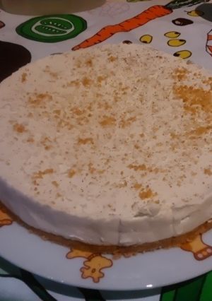 Una foto de Tarta de queso sin azúcar
