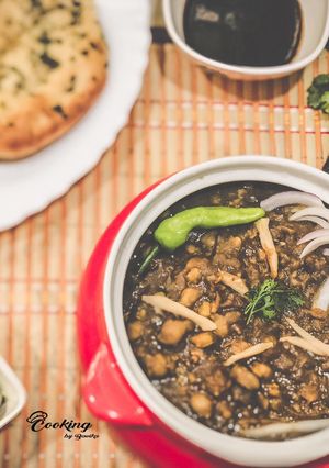A picture of Amritsari chole.