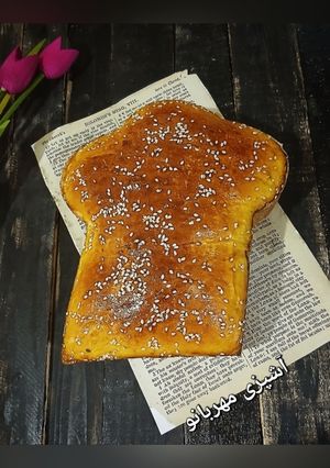 عکسی از دستور نان شیرمال قالبی