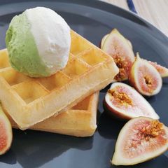 A picture of Easy Double Flavor Ice Cream (No Egg, No Churn).