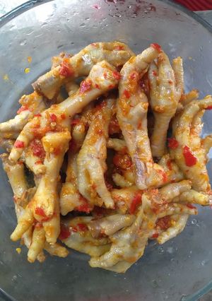 Foto resep Ceker Bumbu Merah