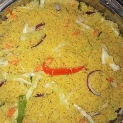 A picture of Couscous salad.
