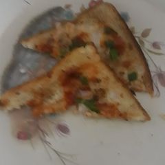 A picture of Bread pizza.
