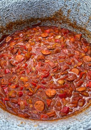 A LECSÓ (bográcsban) recept fotója