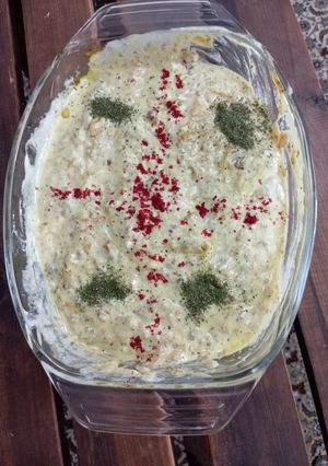 عکسی از دستور ماست و بادمجان (,بورانی بادمجان)
