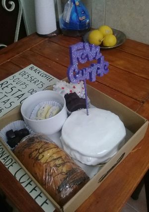 Una foto de Budín básico