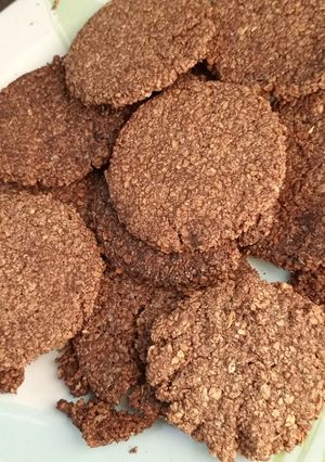 Una foto de Galletas de Avena (se puede hacer sin cacao)