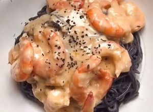 Hình của món Bún tôm sốt phomai 🧀🍤.