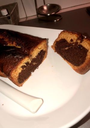 Une photo de Cake marbré 🤎🧡