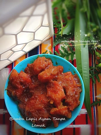 Langkah Mudah untuk Membikin Resep Bumbu Lapis Ayam tanpa Lemak yang Sempurna Anti Ribet, Sempurna