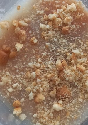 عکسی از دستور دسر یخچالی پتی بور 🍮