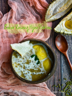 Foto resep Bubur Kacang Hijau Durian