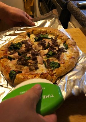 Una foto de Masa para pizza 🍕