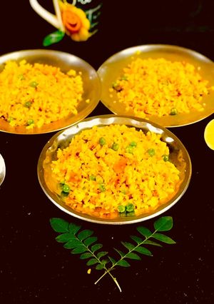 A picture of Veg Poha.