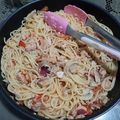 A picture of Tuna Pasta.