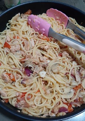 A picture of Tuna Pasta.