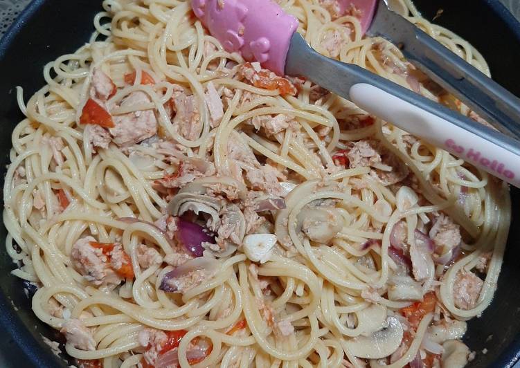 Easiest Way to Prepare Favorite Tuna Pasta