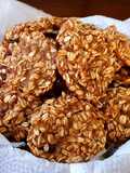 Galletas suaves de plátano y avena