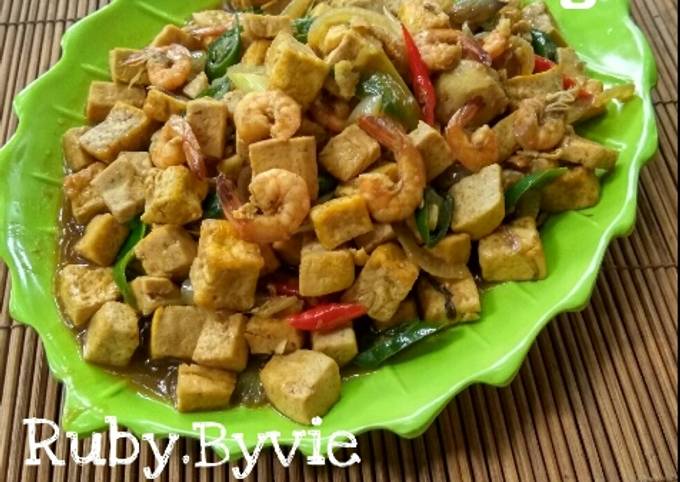 Resep Tumis Tahu Udang Oleh Dapur Kimby Cookpad