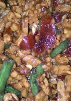 Foto resep Kering tempe kacang panjang